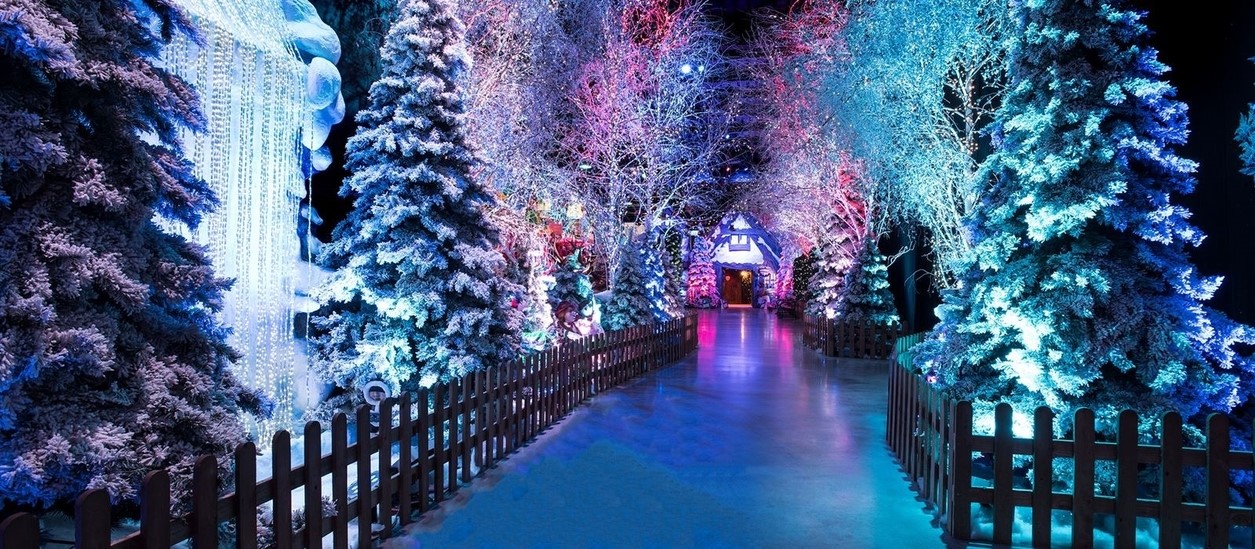 Santa's Magical Journey  Thursford  Norfolk  December