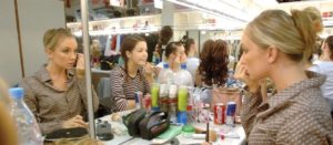 Christmas Spectacular dressing room