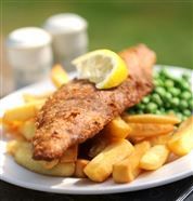 Thursford fish and chips