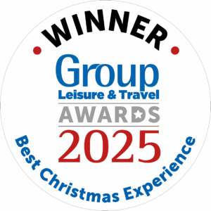 group leisure & travel 2025 award winner for best christmas experience graphic